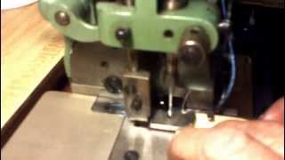 Merrow 15CA1 Blanket Stitch Industrial sewing machine [upl. by Shedd]