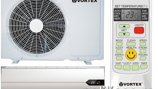 INSTALARE AER CONDITIONAT 12000 BTU Vortex VAIA12ASWM [upl. by Helas]