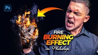 Create A Stunning Fire Effect In Photoshop [upl. by Randa]