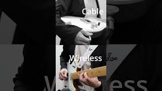 Guitar Cable vs Wireless System [upl. by Lanti]