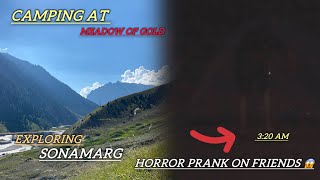 Exploring Sonamarag  Horror prank on friends at 320am😱 [upl. by Haimarej]