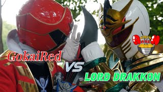 GokaiRed vs Lord Drakkon Fan Film Fight Scene [upl. by Natascha]