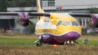 WELCOME AIR Dornier 328 Turboprop Take Off at Airport BernBelp [upl. by Massie]