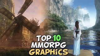 Top 10 MMORPGs With The Best Graphics [upl. by Essilrahc841]