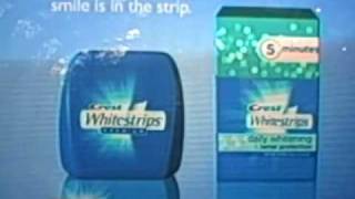 Crest Whitestrips Commercial [upl. by Nylram]