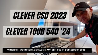 Clever Mobile Tour 540 selection line Model 2024 neues innovatives klapp Bad bei Windisch Wohnmobile [upl. by Purpura139]