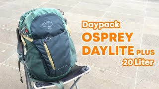 Review OSPREY DAYLITE PLUS  Daypack Osprey 20 Liter [upl. by Eneiluj]