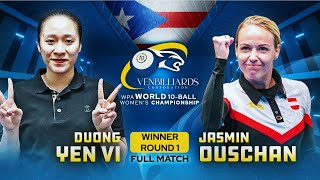 OUSCHAN vs DUONG  VenBilliards Corporation WPA Women’s World 10 Ball Championship [upl. by Telfer]