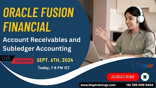 Learn Oracle Fusion Financial  Account Receivables and Subledger Accounting [upl. by Lledo977]