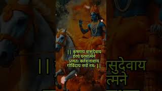 🍀🌼Shree krushna shakti shali mantr🍀🌺  mahaka  laddu mohan  short [upl. by Initirb]