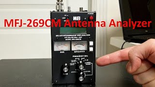 LCARA HAM Radio MFJ269CM Antenna Analyzer [upl. by Erot421]