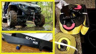 What supplies I keep in my Polaris Ranger UTV at all times Illinois hunting land [upl. by Ennasus]