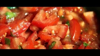 Paradajz salata sa pecenim paprikama Recept [upl. by Viviana32]