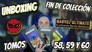 Unboxing Marvel Ultimate Tomos 58 59 y 60 Final de colección [upl. by Mei]