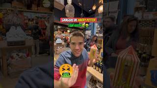 Probando grageas de Harry Potter 🍭🤮 harrypotter londres curiosidades comida [upl. by Ramiah769]