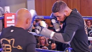 Tony Bellew  POWER amp SPEED  FULL PUBLIC WORKOUT vs Oleksandr Usyk  Matchroom Boxing [upl. by Anrat]