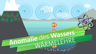 Anomalie des Wassers  einfach erklärt  alpha Lernen erklärt Physik [upl. by Aninnaig]