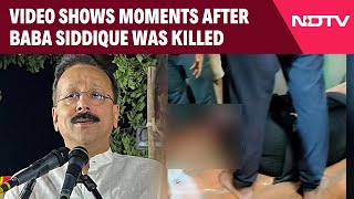 Baba Siddique News  quotShooting Shootingquot Video Shows Moments After Baba Siddique Was Killed [upl. by Jarrid6]