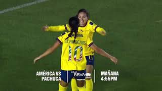 America Femenil vs Pachuca Femenil  Promo  NU9VE [upl. by Thayer]