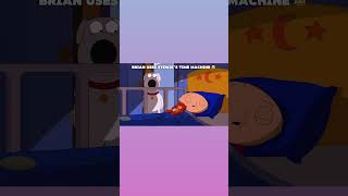 Brian Griffin uses Stewie’s time machine 😂 familyguy shorts [upl. by Cordula]