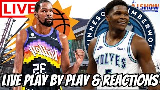 Phoenix Suns Vs Minnesota Timberwolves NBA 🏀 Live Stream [upl. by Aynek]