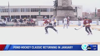 Syracuse pond hockey tournament returns in late January [upl. by Goodson]