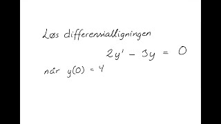 Hvordan bruke Laplace transformasjonen til å løse differensialligninger [upl. by Lona]