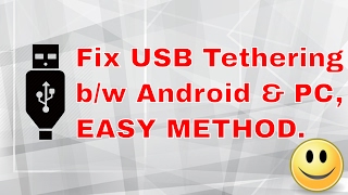 FIX USB TETHERING ISSUE WHEN AN ANDROID PHONE CONNECTED TO WINDOWS 108817 [upl. by Truc506]