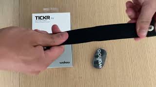 How Good Is Wahoo Fitness TICKR Heart Rate Monitor Review [upl. by Llered]