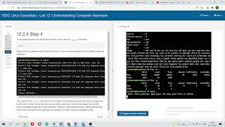 NDG Linux Essentials Lab 12 [upl. by Mord]