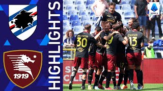 Sampdoria 12 Salernitana  Salernitana get massive win at Marassi Stadium  Serie A 202122 [upl. by Adnoraj]