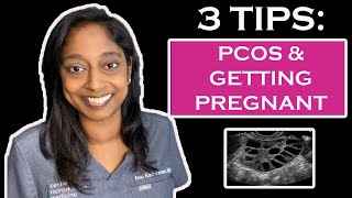 3 TIPS ON GETTING PREGNANT WITH PCOS [upl. by Allenaj]