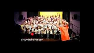 CRAZY HAIRDRESSER performed by The Kaos Signing Choir [upl. by Anilem117]