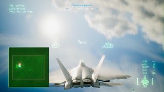 F22 part 2 ACE COMBAT 7 SKIES UNKNOWN [upl. by Ynalem896]