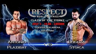 Bogdan Stoica vs Antonio Plazibat at the Copper Box London [upl. by Pontus]