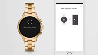 Michael Kors Access Runway Smartwatch  Set Up [upl. by Cthrine312]