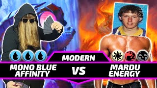 Affinity vs Mardu Energy Paper Modern MtG Gameplay 2024 [upl. by Rebekkah990]