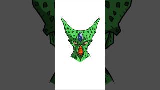 First form cell digitalartgallery dbz drawing art artwork cell dragonballz [upl. by Vic]