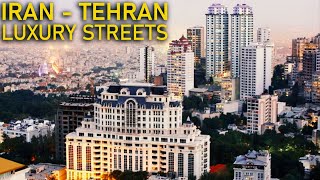 TEHRAN 2022 Driving Tour in Luxury Streets [upl. by Casandra]