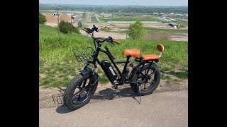 Ridstar FM001 electric bike review [upl. by Aeel]