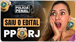 SAIU O EDITAL PPRJ COM 300 VAGAS [upl. by Dimphia]