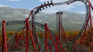 No Limits 2  MoonshinerLGWOL  Intamin Wing Coaster [upl. by Neelik]