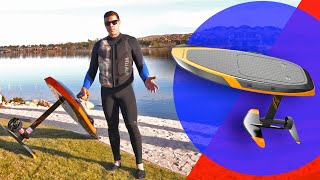 This 6000watt motorized surfboard lets you fly on water FAST [upl. by Amleht]