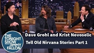 Dave Grohl and Krist Novoselic Tell Old Nirvana Stories  Part 1 [upl. by Rebeka864]