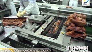 그랜드벨 GB136 GRAND SALNT FOOD SLICERsmoked DUCK slicer [upl. by Eriha]