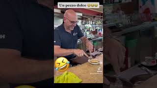 Un pezzo dolce 🍰 😳😳😂🤣🤣 giuseppedessena ciccio [upl. by Kcired648]