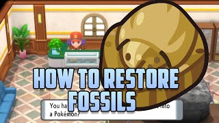 How To Restore Fossils in Pokémon Brilliant Diamond and Shining Pearl [upl. by Ikkiv]