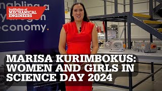 Marisa Kurimbokus Women and Girls in Science Day 2024 [upl. by Eneleuqcaj]