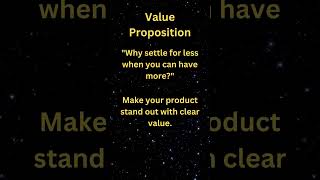 Value Proposition [upl. by Whitten]