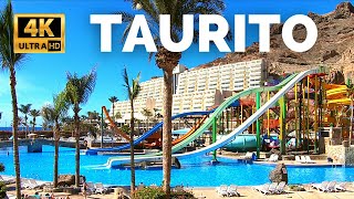 Taurito Gran Canaria Spain 4K  Beach Hotels amp Water Park 🔴 November 2021 [upl. by Reemas]